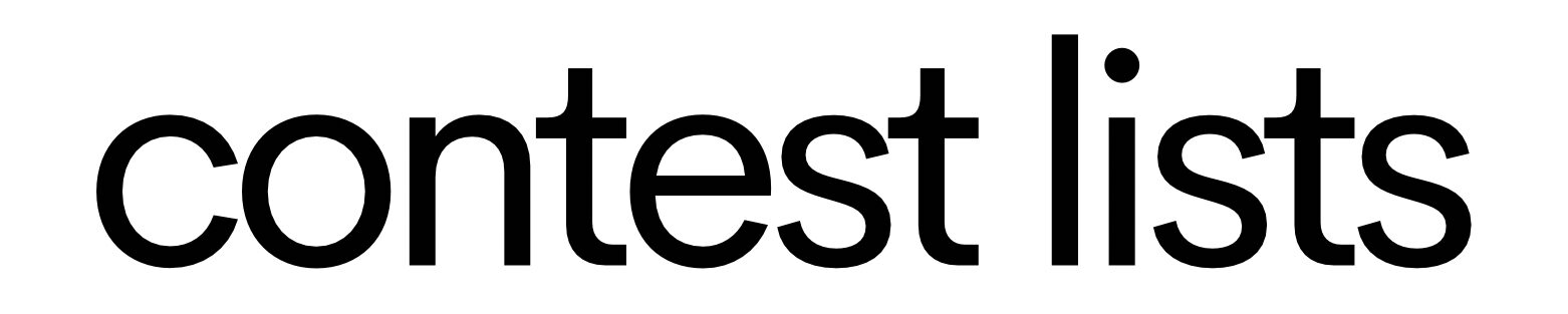 Complete Lists of the Best Writing and Art Contests